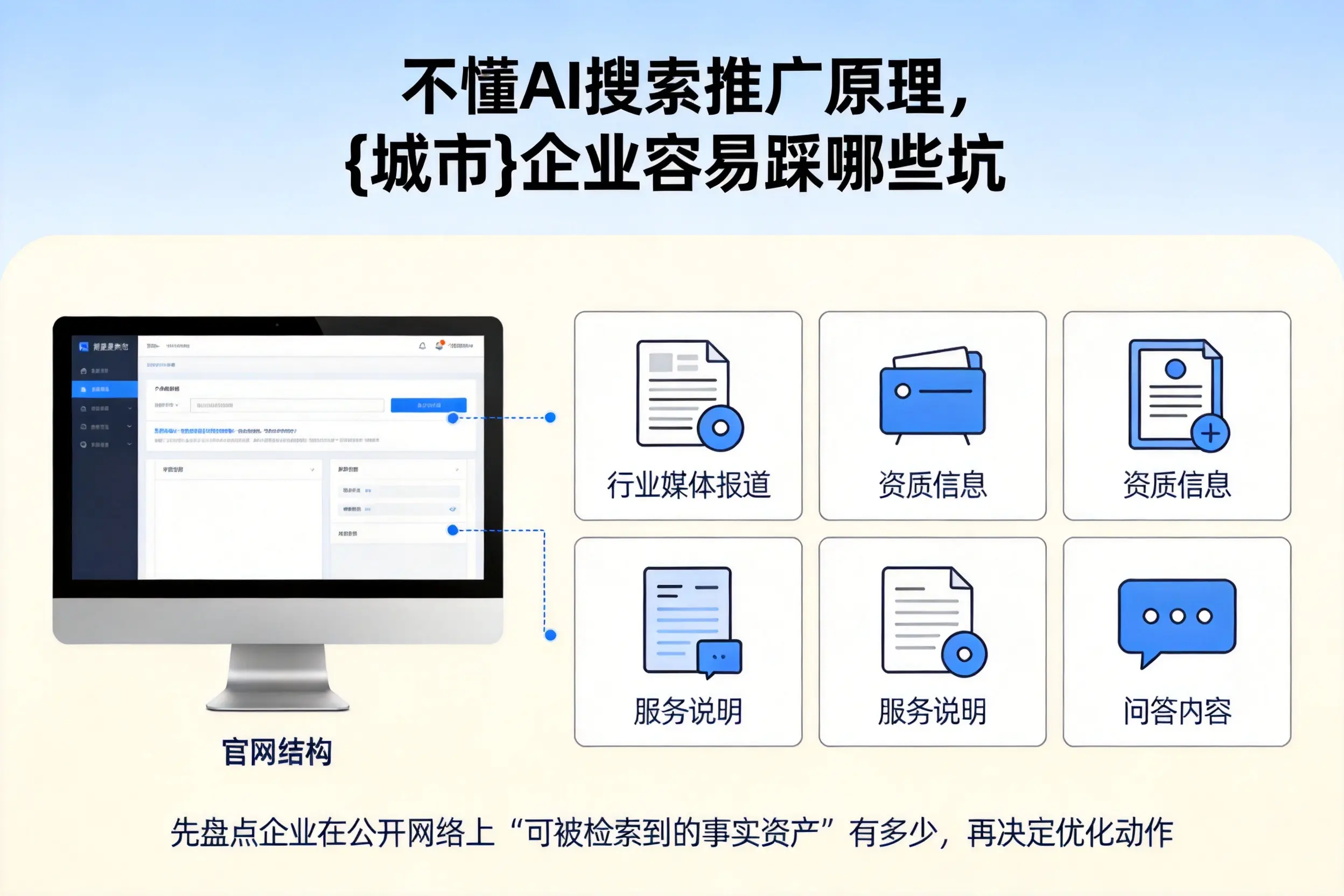 不懂AI搜索推广原理，鞍山企业容易踩哪些坑