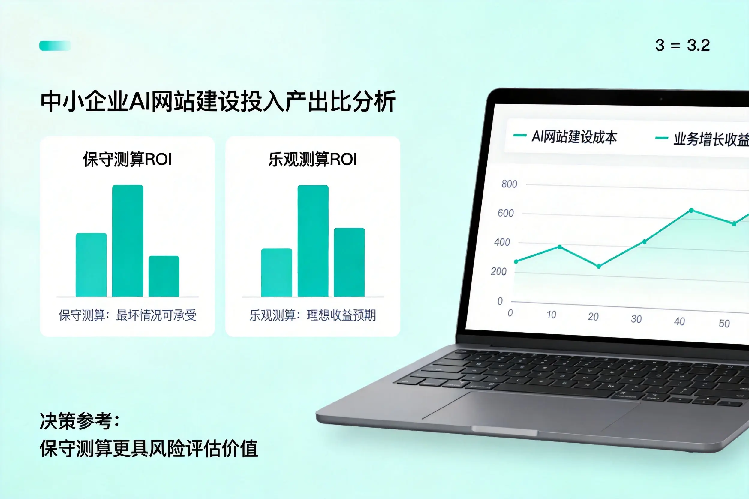 鞍山中小企业AI网站建设投入产出比怎么算？先看这份分析