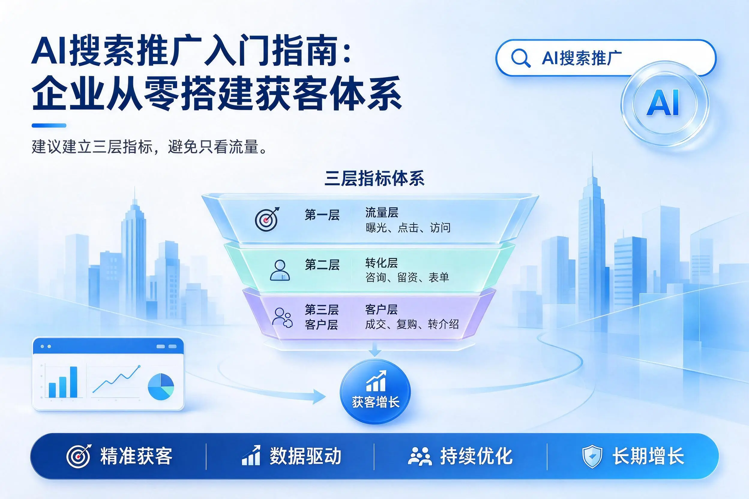 AI搜索推广入门指南:鞍山企业从零搭建获客体系